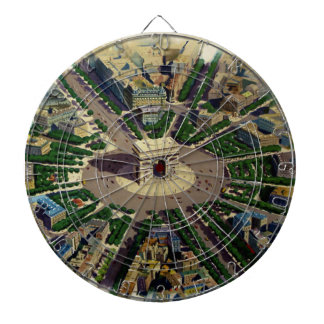 Jeu De Fléchettes Arc vintage de Triomphe Paris