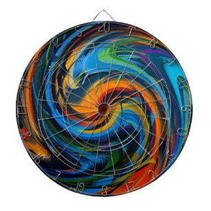 Jeu De Fléchettes Art Abstrait n° 31