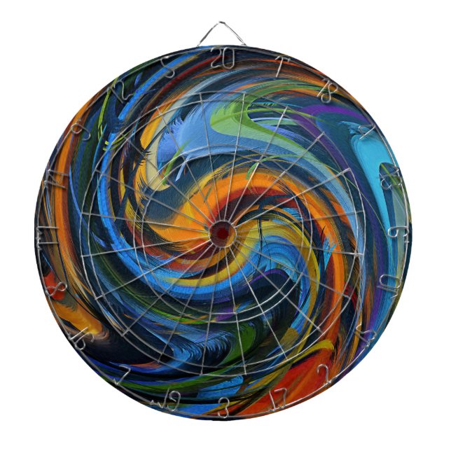 Jeu De Fléchettes Art Abstrait n° 31 (Devant)