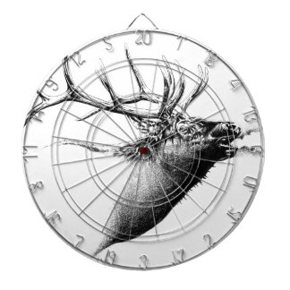 Jeu De Fléchettes Art antique de mâle dessinant la nature faite main