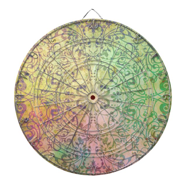 Jeu De Fléchettes Art antique Motif ornemental pour votre design (Devant)