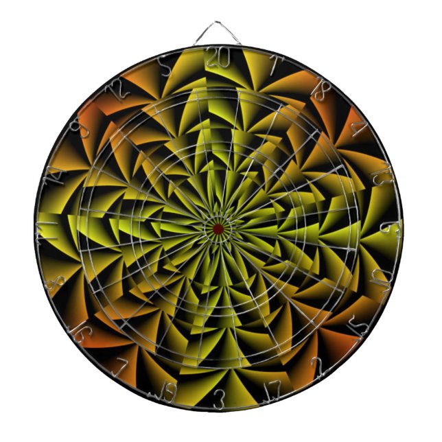 Jeu De Fléchettes Art rétro spiral (Devant)