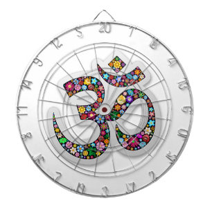Jeu De Fléchettes Art symbolique floral Namaste