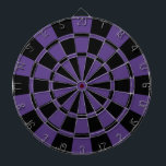 Jeu De Fléchettes Aubergine pourpre et noire<br><div class="desc">Cible de flechettes pourpre et noire d'aubergine</div>
