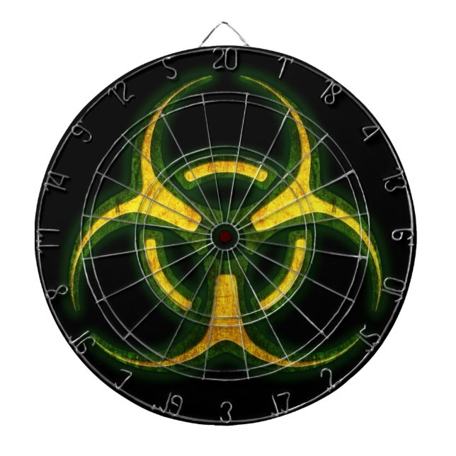 Jeu De Fléchettes Avertissement de zombi de Biohazard (Devant)