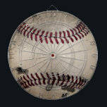 Jeu De Fléchettes Base-ball grunge vintage frais<br><div class="desc">Ajoutez le texte/nom/nombre d'ustom au centre si désiré. Conception originale par ©riverme*2012.</div>