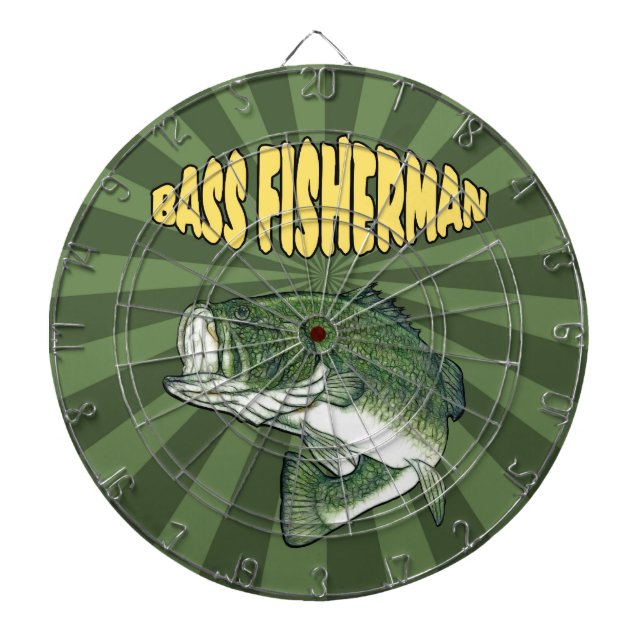 Jeu De Fléchettes Bass Fisherman Dartboard (Devant)