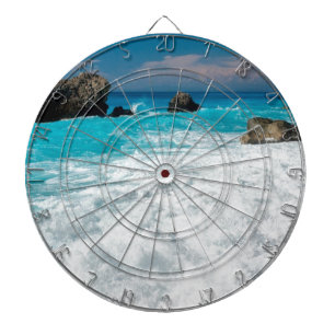 Jeu De Fléchettes Beau Surf aquatique de plage Aloha Mariage hawaiie