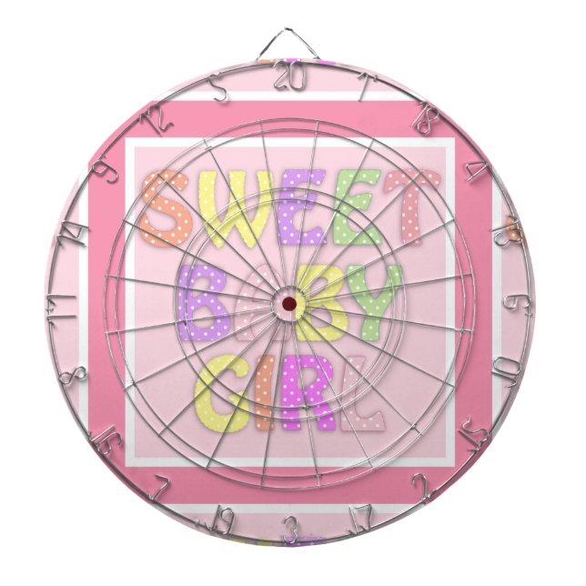 Jeu De Fléchettes Bébé fille (Devant)