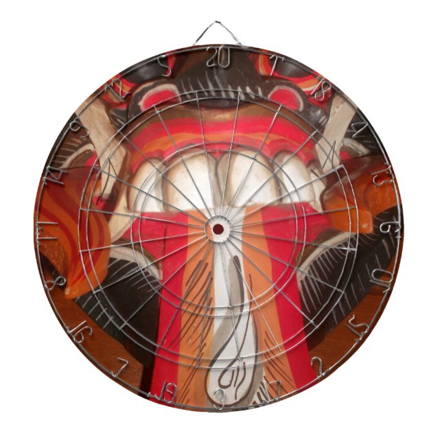 Jeu De Fléchettes Belle langue Extraordinaire joueuse : Une touche d (Devant)