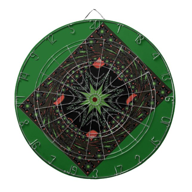Jeu De Fléchettes Belle Whirling étoiles arrière - plan Imprimer vec (Devant)