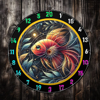 Jeu de fléchettes Betta chatoyant