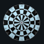 Jeu De Fléchettes Bleu-clair et noir<br><div class="desc">Cible de flechettes bleu-clair et noire</div>