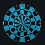 Jeu De Fléchettes Bleu et noir<br><div class="desc">Cible de flechettes bleue et noire</div>
