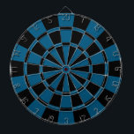 Jeu De Fléchettes Bleu-foncé et noir<br><div class="desc">Cible de flechettes bleu-foncé et noire</div>