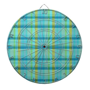Jeu De Fléchettes Blue Plaid par Shirley Taylor