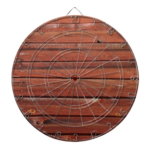 Jeu De Fléchettes Bois avec Patina antique (Devant)
