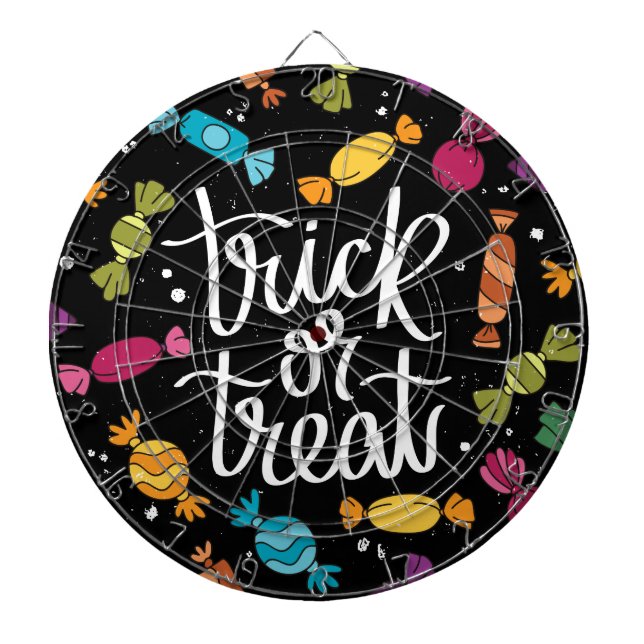 Jeu De Fléchettes Bonbons D'Halloween Trou Ou Traite (Devant)
