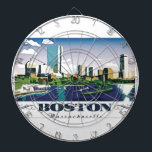 Jeu De Fléchettes Boston, Massachusetts<br><div class="desc">Boston est la capitale et la plus grande ville du Massachusetts. Fondée en 1630, c’est l’une des villes les plus anciennes des États-Unis. Le rôle clé qu’elle a joué dans la Révolution américaine est souligné sur le Freedom Trail, un sentier de 4 kilomètres à pied de sites historiques qui raconte...</div>