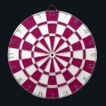 Jeu De Fléchettes Bourgogne Et Blanc<br><div class="desc">Cible de flechettes Bourgogne Et Blanche</div>