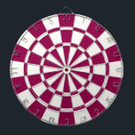 Jeu De Fléchettes Bourgogne Et Blanc<br><div class="desc">Cible de flechettes Bourgogne Et Blanche</div>