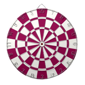 Jeu De Fléchettes Bourgogne Et Blanc