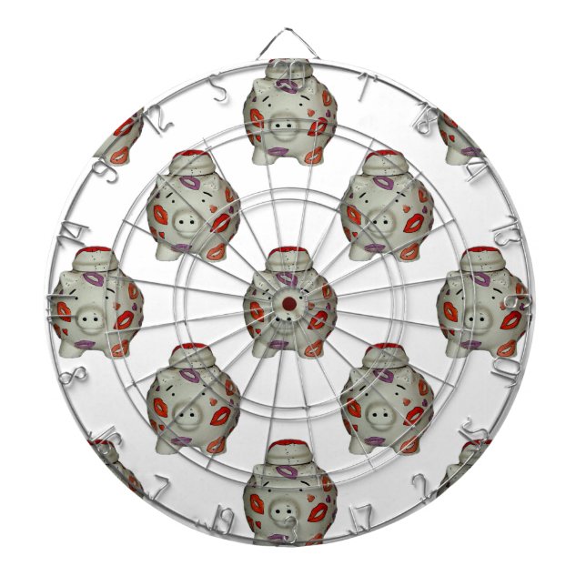 Jeu De Fléchettes Bouton à lèvres adorable (Devant)