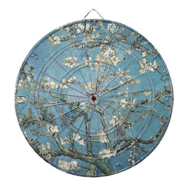 Jeu De Fléchettes Branches d'amande de Vincent van Gogh | en fleur, (Devant)