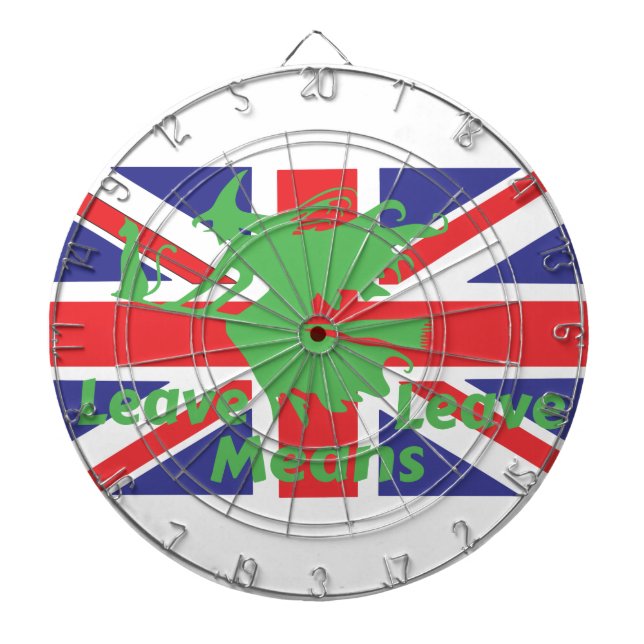 Jeu De Fléchettes brexit (Devant)