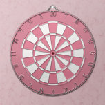 Jeu De Fléchettes Bubblegum rose et blanc<br><div class="desc">Tableau de fléchettes rose et blanc Bubblegum.</div>