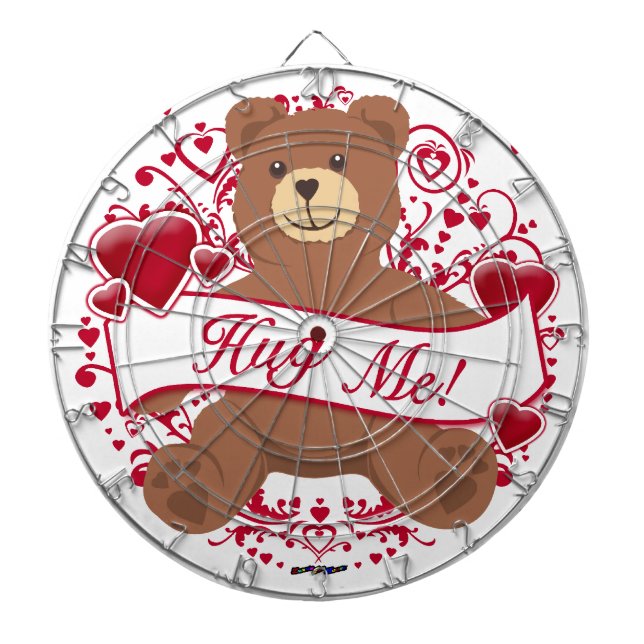 Jeu De Fléchettes Câlins ! Ours en peluche de la Saint-Valentin (Devant)