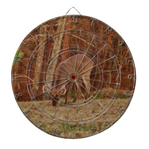 Jeu De Fléchettes Camouflage en chêne rouge Stag Buck Deer Nourritur