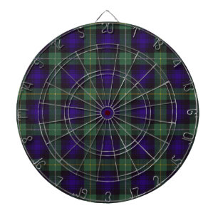 Jeu De Fléchettes Campbell de tartan d'écossais d'Argyll