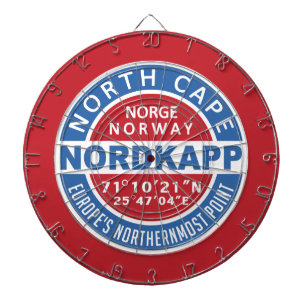 Jeu De Fléchettes Carte à puce NORDKAPP Norvège