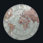 Jeu De Fléchettes Carte exécutive du monde<br><div class="desc">Avec son antiquité-style des tons assourdis, il regarde simplement renversant et plutôt élégant.</div>