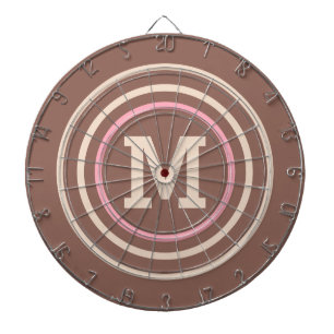 Jeu De Fléchettes Carte mère monogramme personnalisée Motif