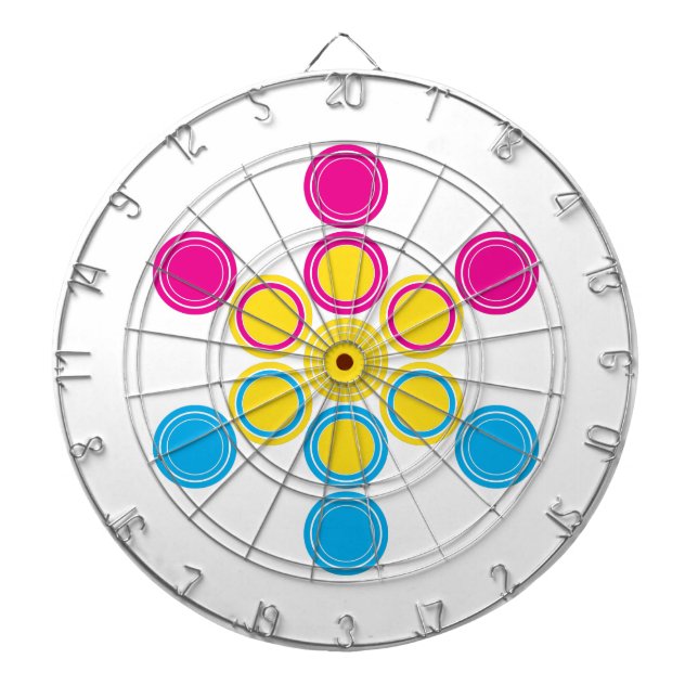 Jeu De Fléchettes Cercles panSacrés (Devant)