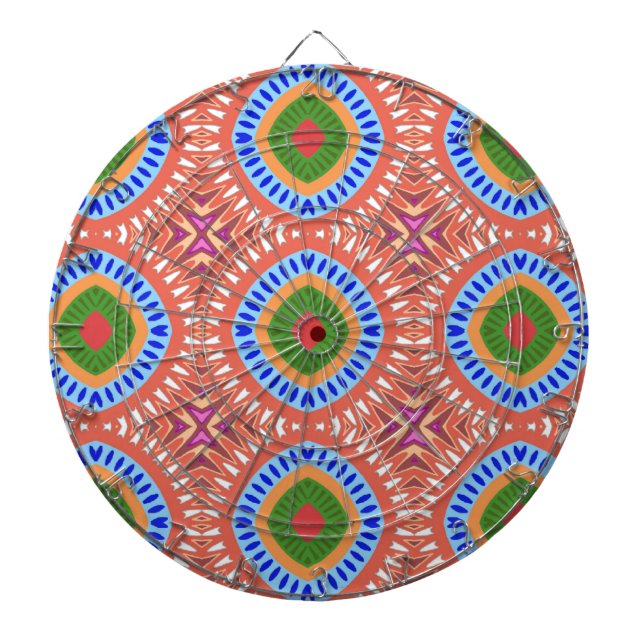 Jeu De Fléchettes Cercles tribaux (Devant)