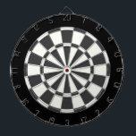 Jeu De Fléchettes Charbon Gris Noir Et Blanc<br><div class="desc">Cible de flechettes Noir Et Blanc Gris Charbon</div>