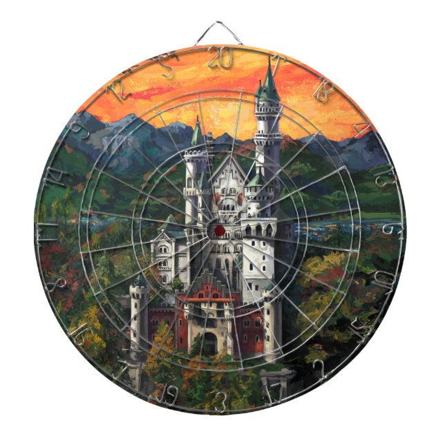 Jeu De Fléchettes Château du Neuschwanstein (Devant)