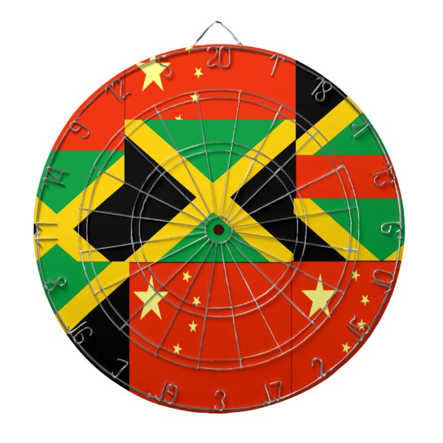 Jeu De Fléchettes Chinois-Jamaïcain (Devant)