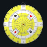 Jeu De Fléchettes Chip de poker - Jaune<br><div class="desc">Cherchez "wowsmiley" pour plus de produits comme celui-ci.</div>