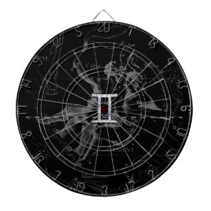Jeu De Fléchettes Chrome comme Gemini Zodiac Connexion Hevelius 1690