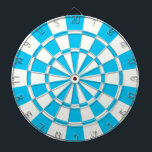Jeu De Fléchettes Ciel bleu et blanc<br><div class="desc">Cible de flechettes Bleue Et Blanche Ciel</div>