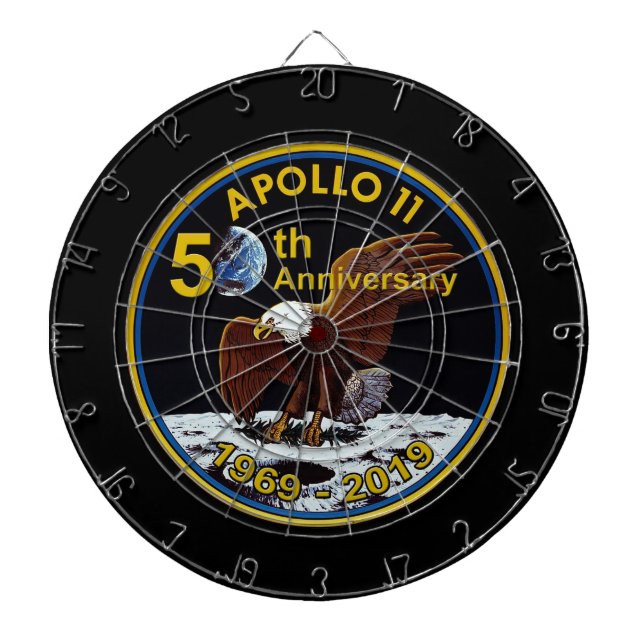 Jeu De Fléchettes Cinquantième anniversaire d'Apollo 11 (Devant)