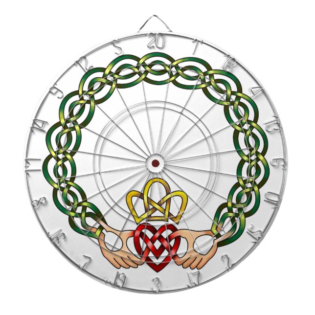 Jeu De Fléchettes Claddagh (Devant)