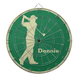 Jeu De Fléchettes Club de swing de golf Green Khaki Golf Personnalis