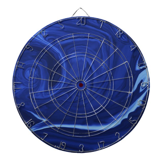 Jeu De Fléchettes Cobalt bleu arrière - plan texturé artisanal (Devant)