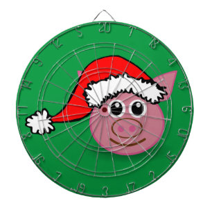 Jeu De Fléchettes cochon de noël