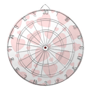 Jeu De Fléchettes Coeurs rose pâle